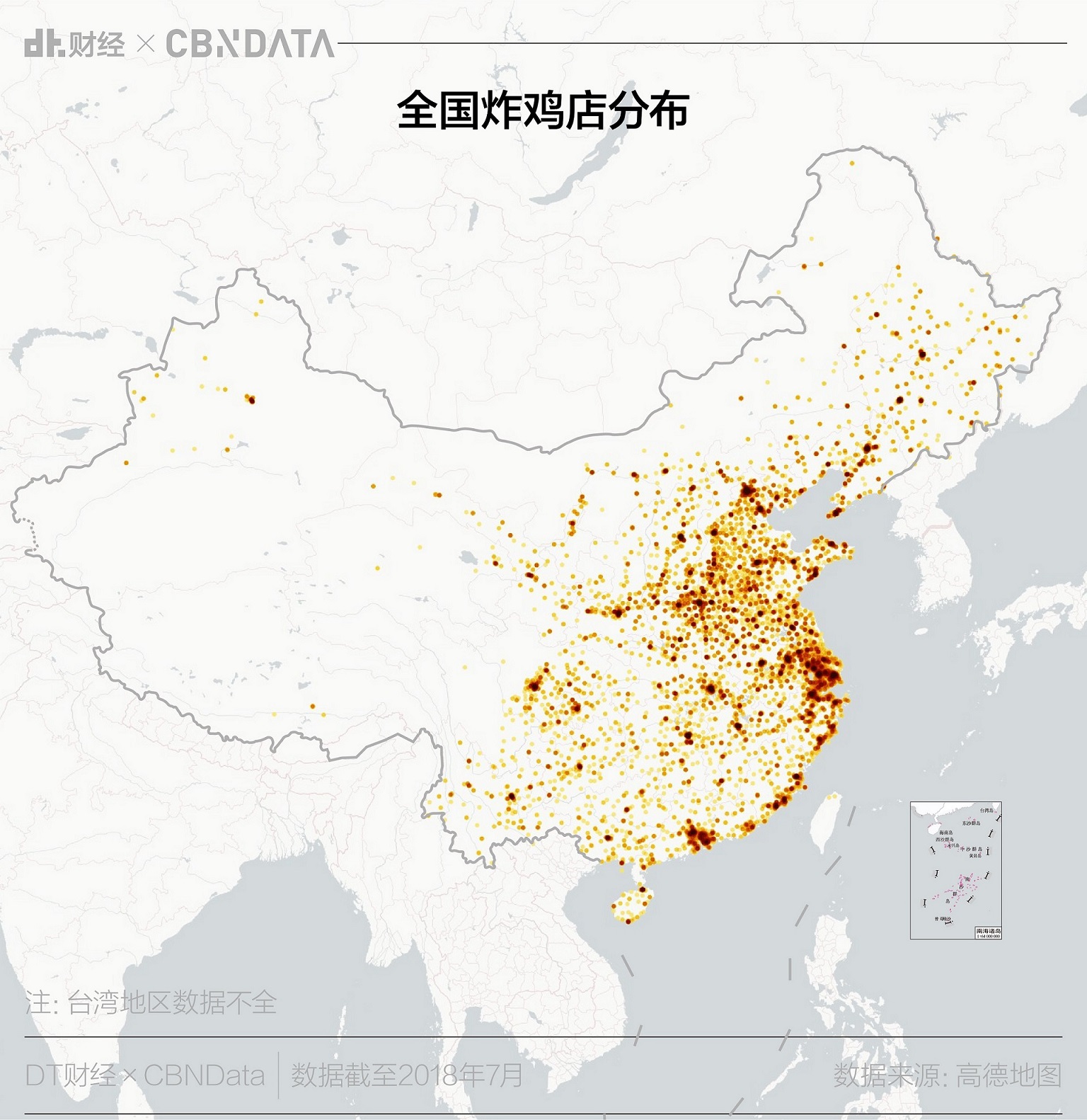 "鸡王"争霸赛:大数据描绘的中国炸鸡地图 新媒体 最具权威博彩